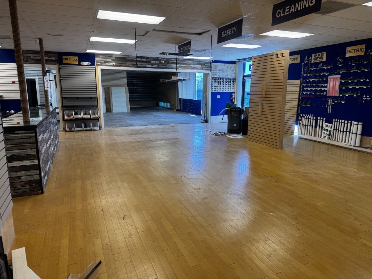 Secondary final marine store after angle